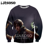 3D The Walking Dead zipHoodies Sweatshirt