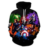 3D Avengers zipHoodies Sweatshirt