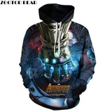 3D Avengers zipHoodies Sweatshirt
