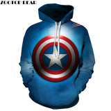 3D Avengers zipHoodies Sweatshirt