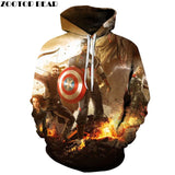 3D Avengers zipHoodies Sweatshirt