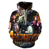 3D Avengers zipHoodies Sweatshirt
