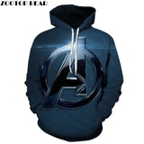 3D Avengers zipHoodies Sweatshirt
