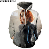 3D Avengers zipHoodies Sweatshirt