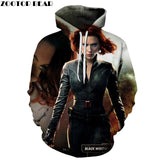 3D Avengers zipHoodies Sweatshirt