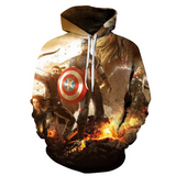 3D Avengers zipHoodies Sweatshirt