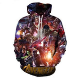 3D Avengers zipHoodies Sweatshirt