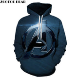 3D Avengers zipHoodies Sweatshirt