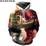 3D Avengers zipHoodies Sweatshirt